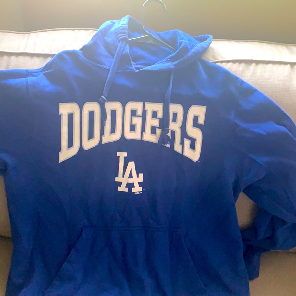 Dodger’s Hoodie (Large) (Blue & White)